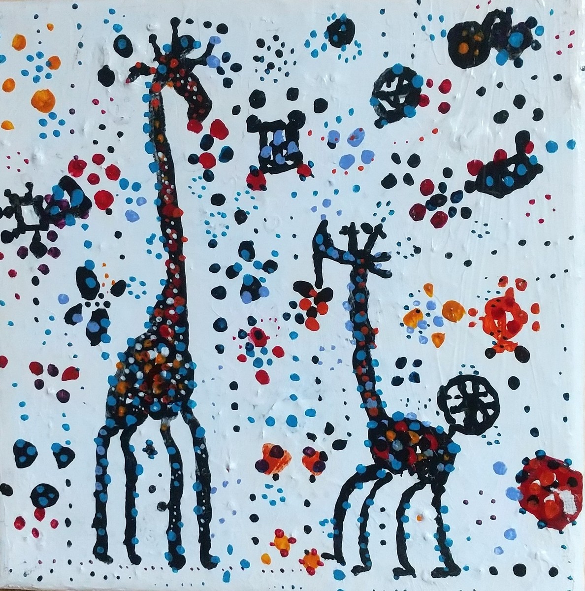 giraffe親子forestSafari