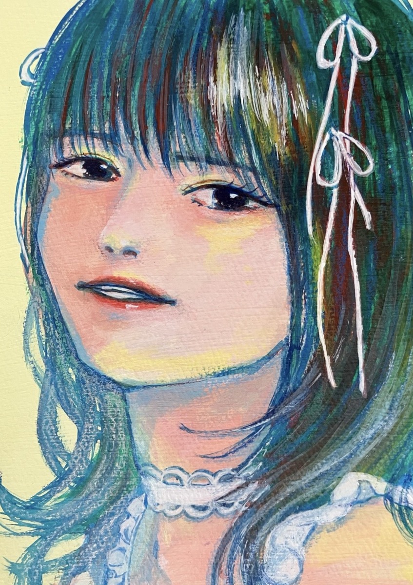 白のリボン