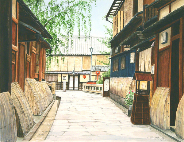 切り通し・・(京都白川)