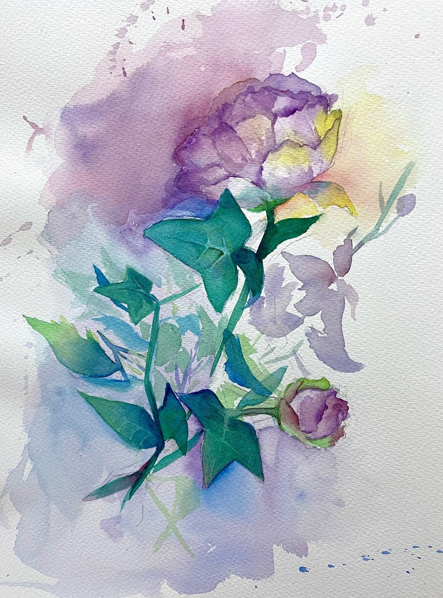 紫の花