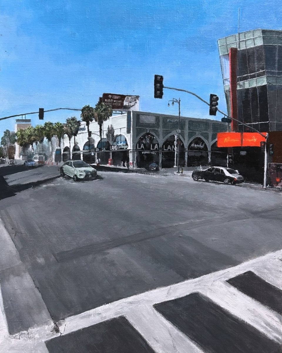 Wide view Hollywood