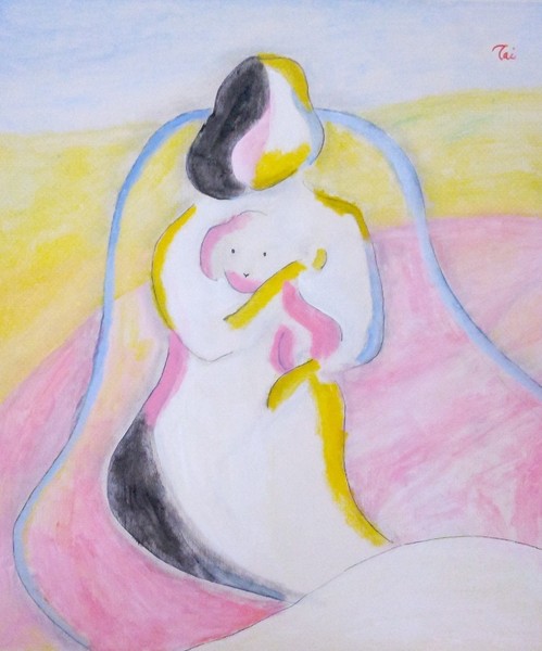 母と子