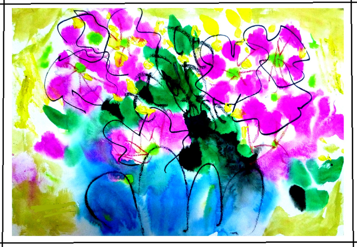 歌うさるすべり花々
