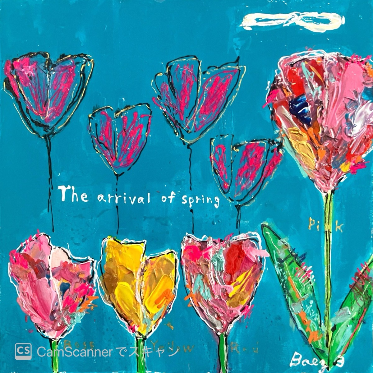 【Flower Season】木製パネル