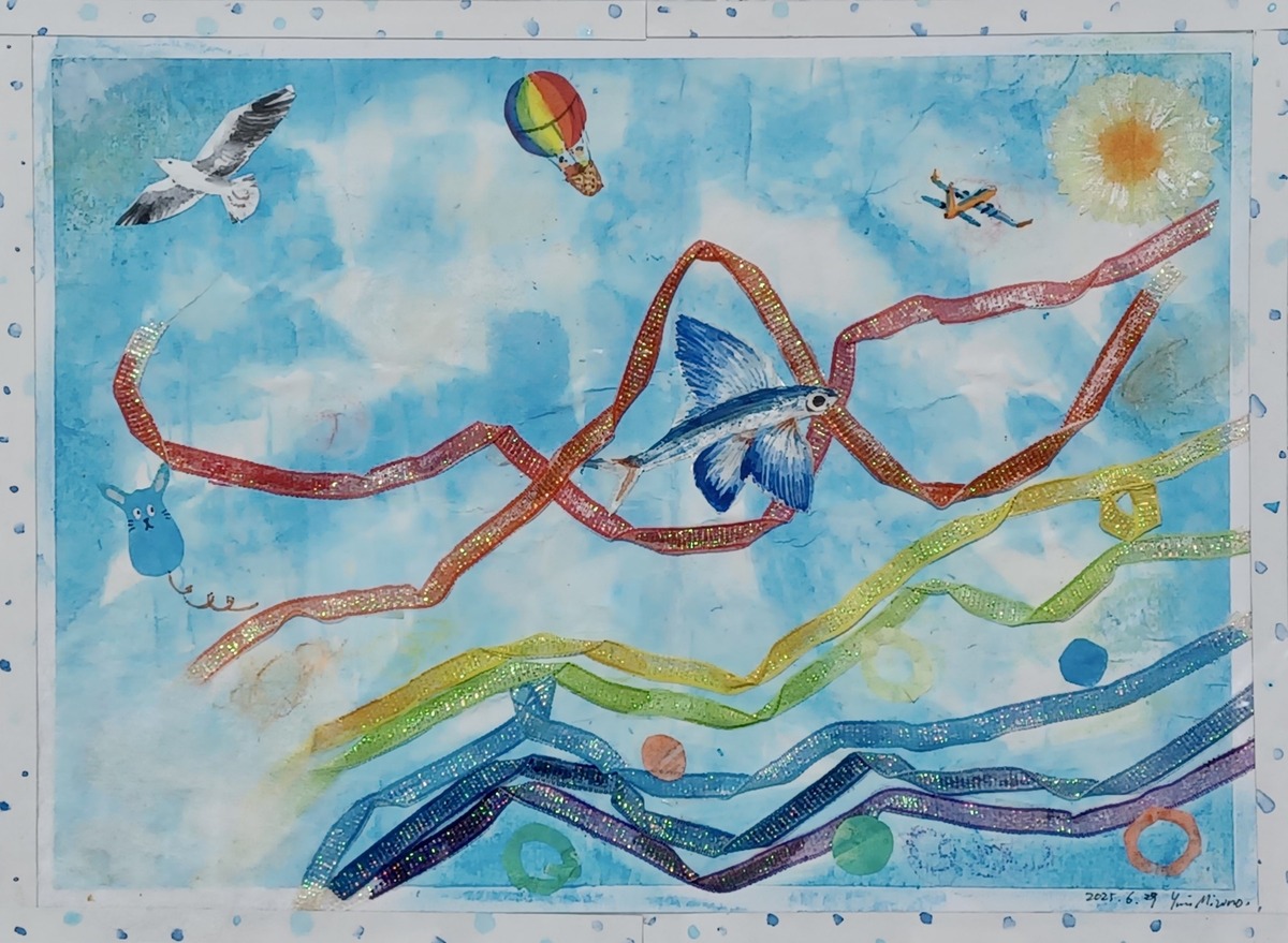 空の魚ー空を泳ぐー