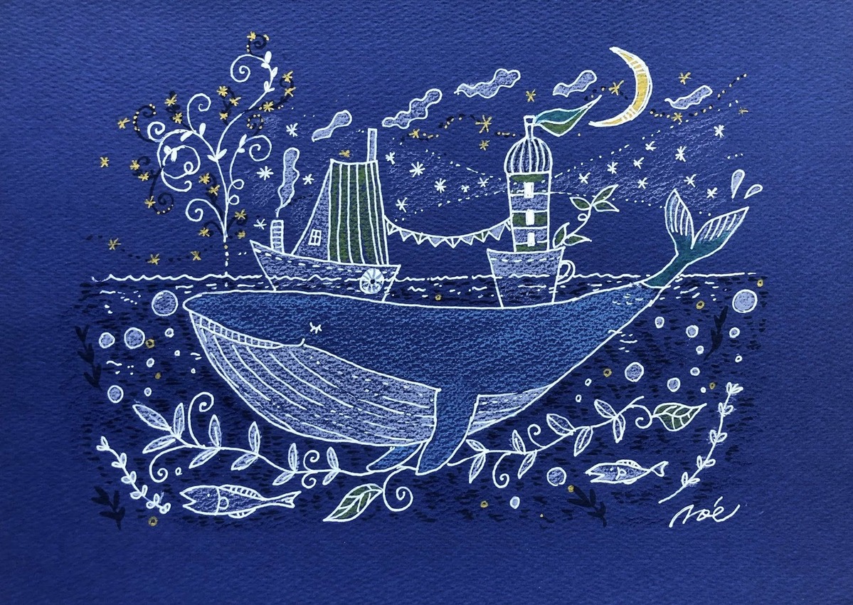 海と星空の世界