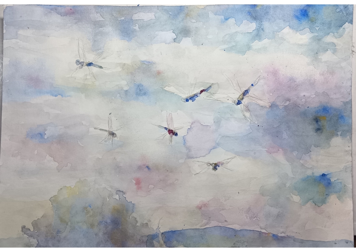 八月の空
