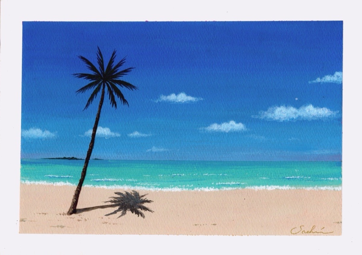 静けさの浜辺