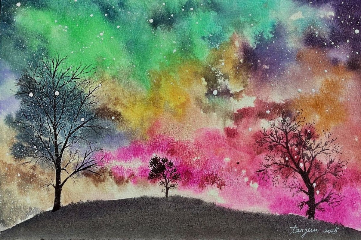 幻の星空