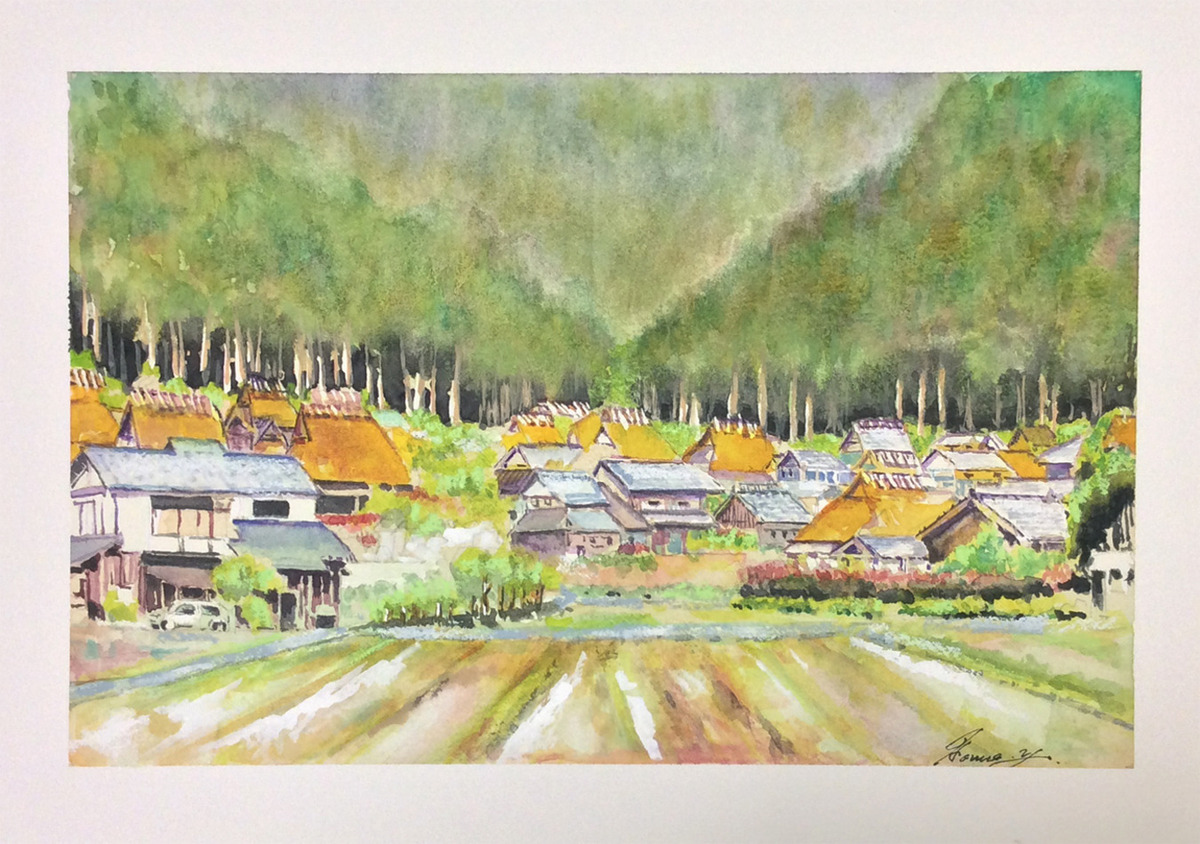 京都美山スケッチ