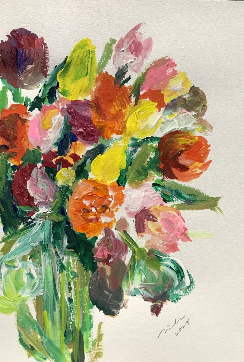 colorful tulips