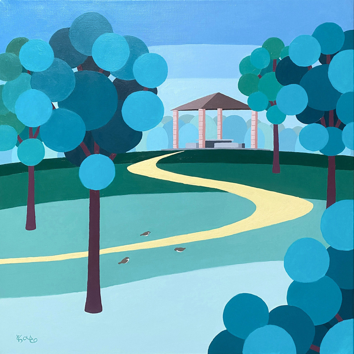 静かな公園