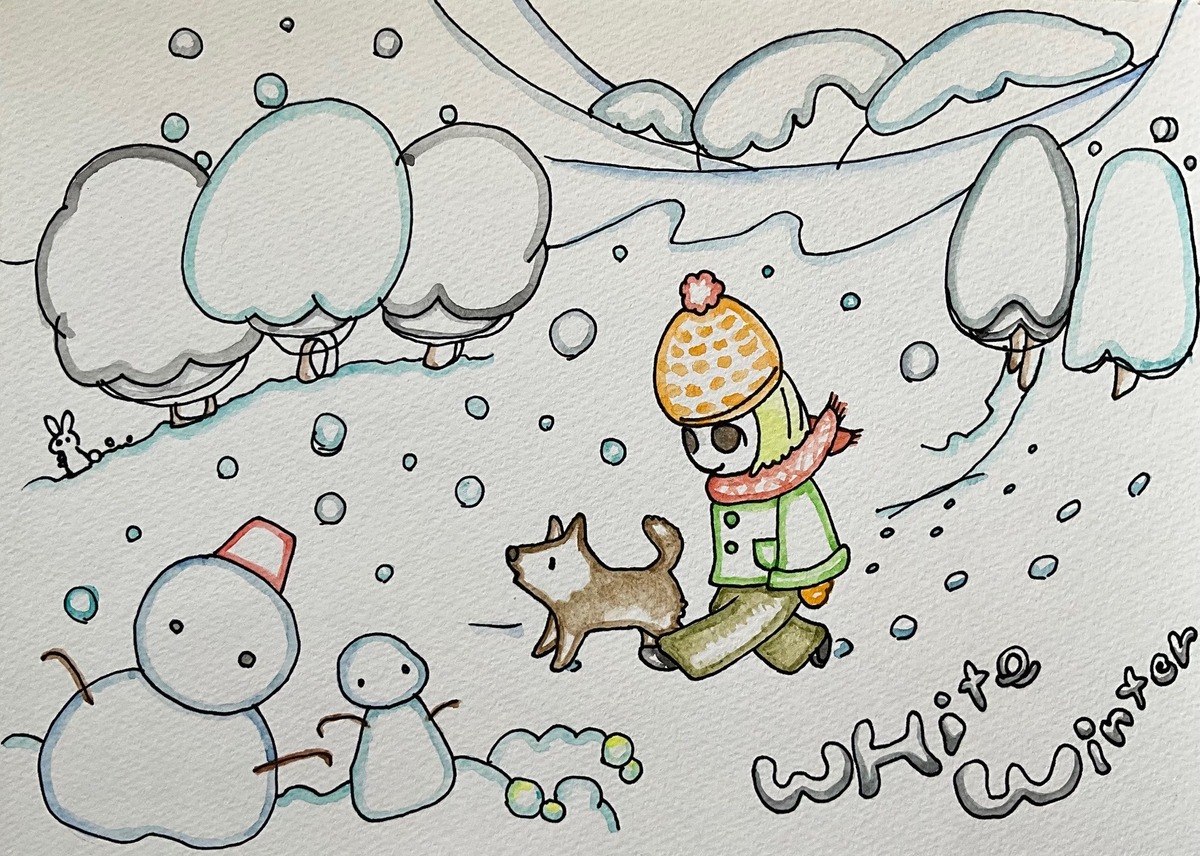 white winter