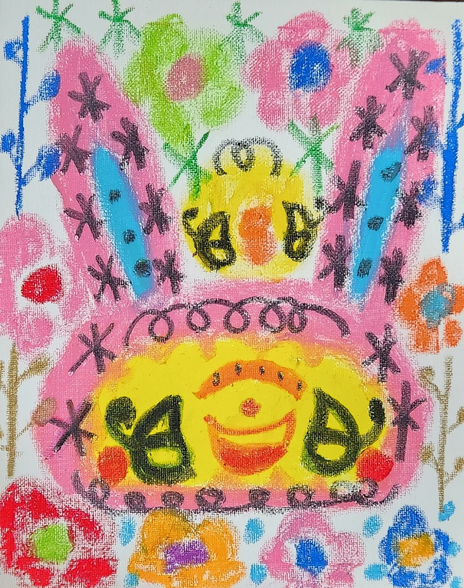 おはなうさぎとひよこ