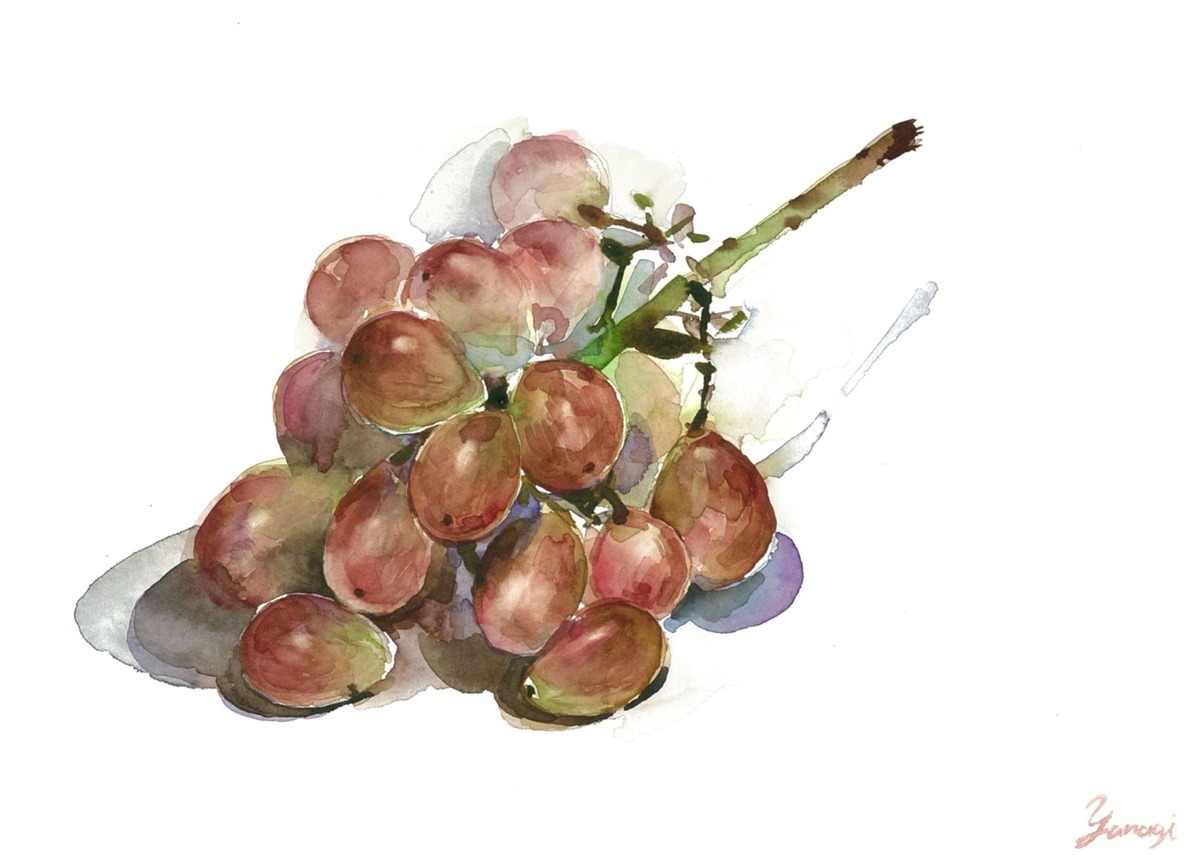 水彩画 原画 クイーンニーナ