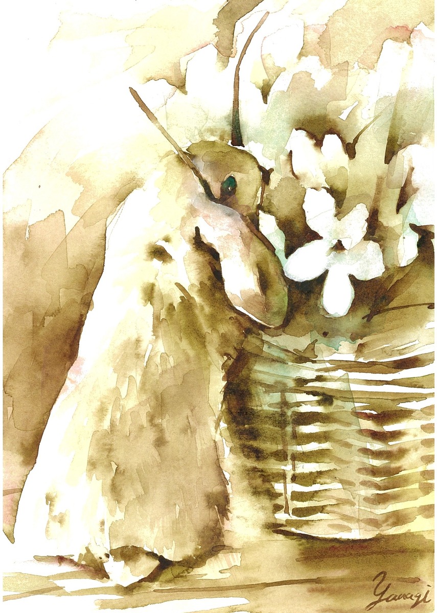 水彩画 原画 気になる