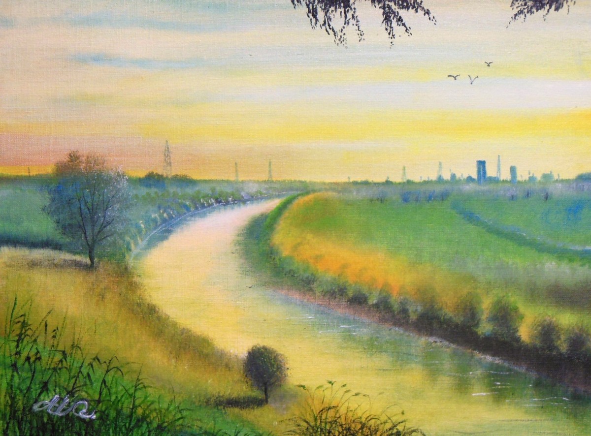 黄昏の街から f-6号