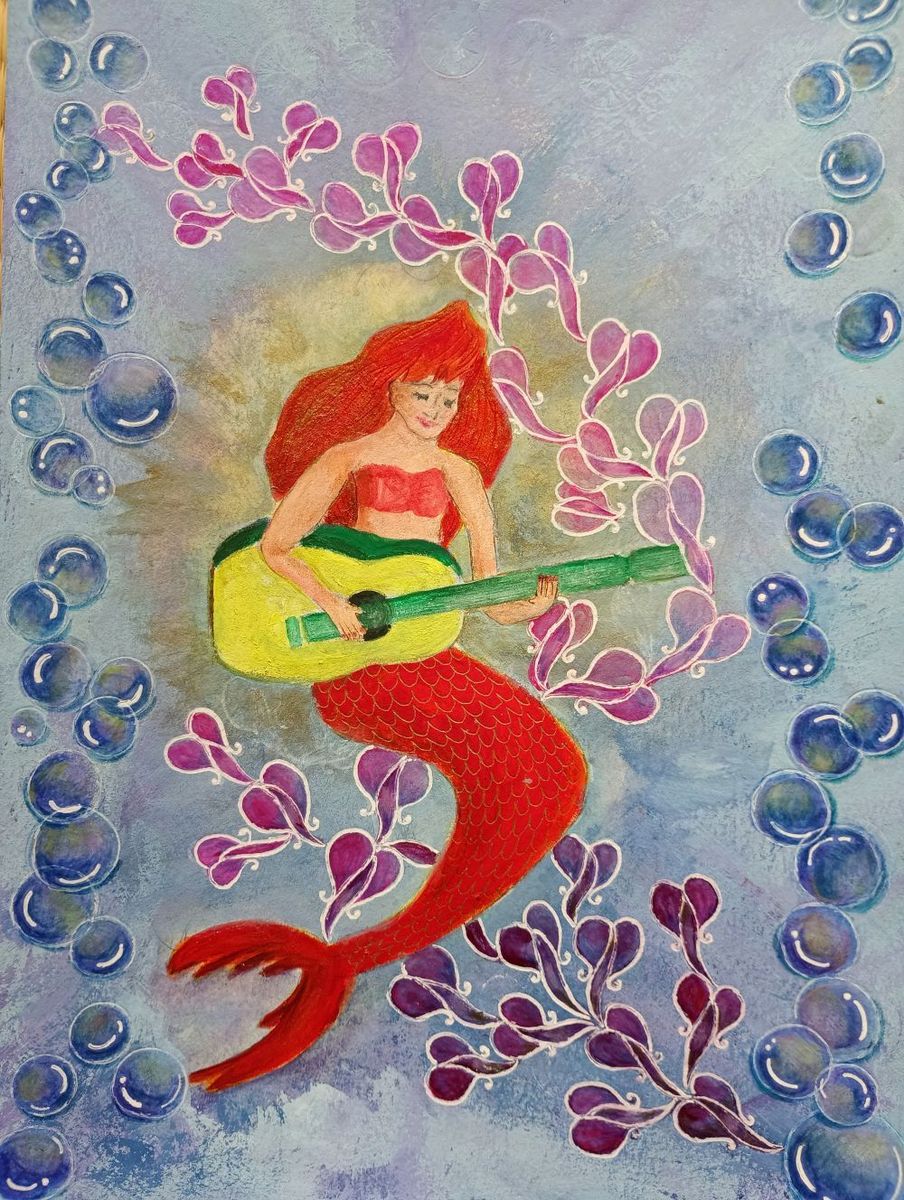 一つの音が、青の中へと漂う