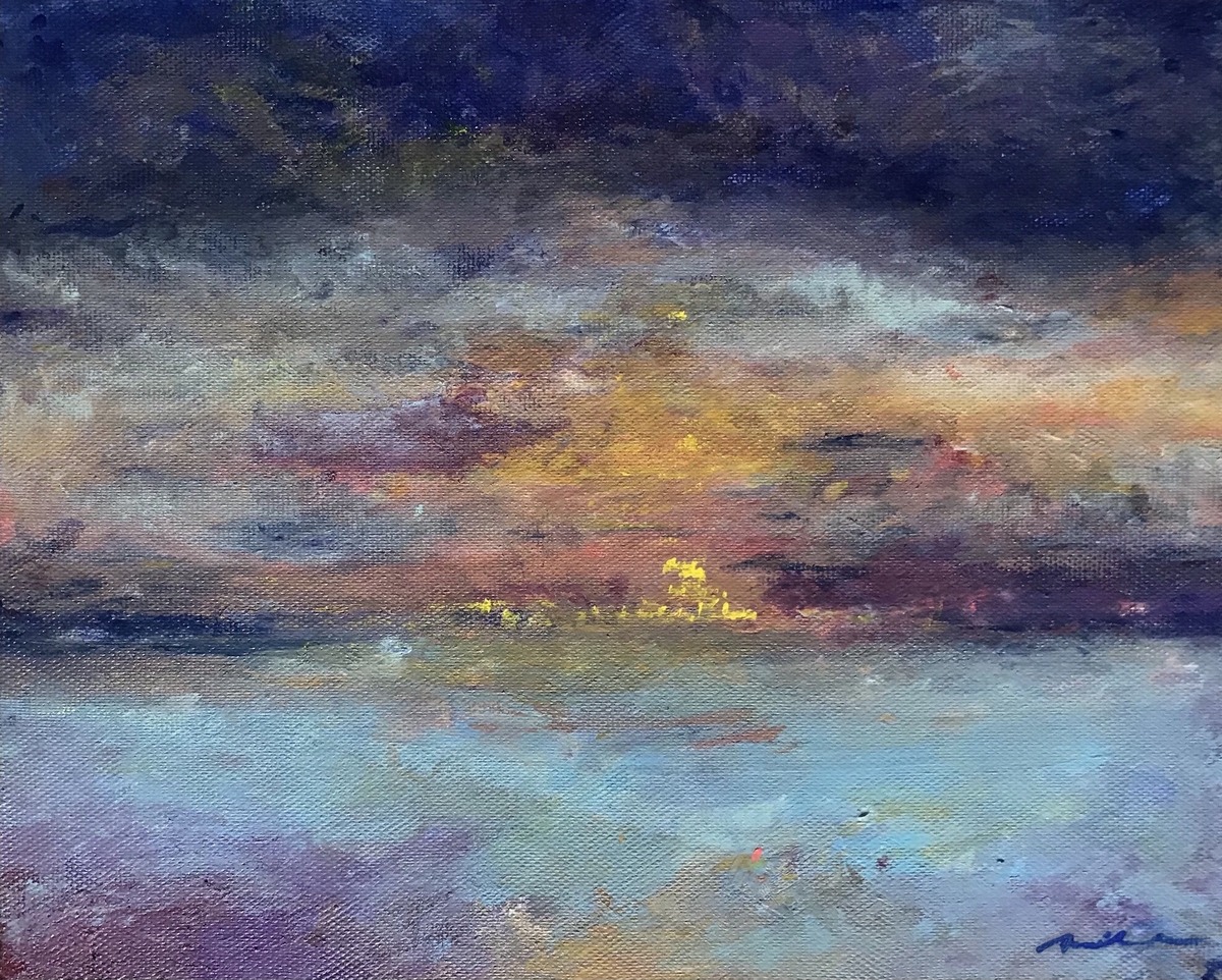 Midsummer Beach Sunset