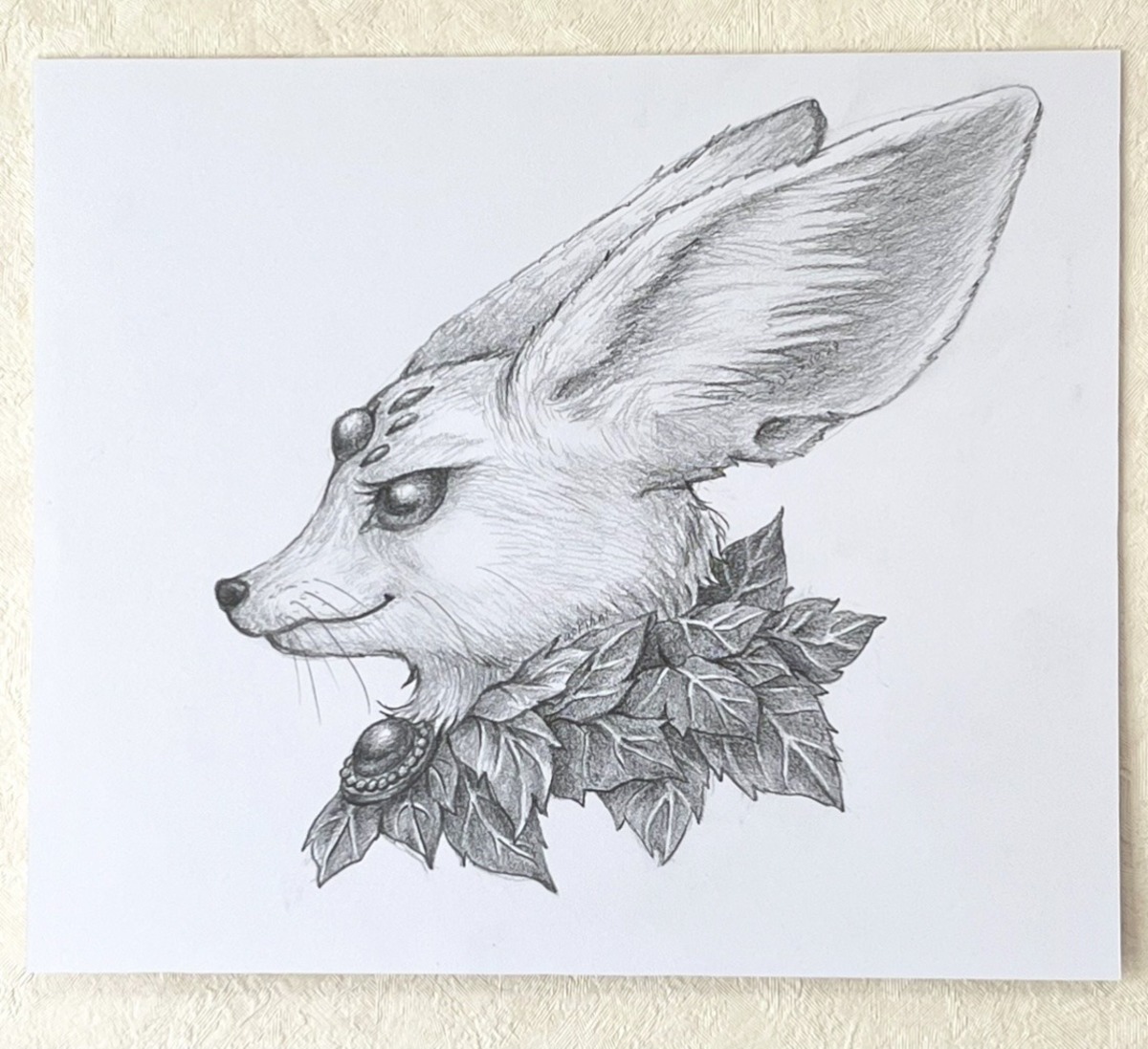 横顔のフェネック