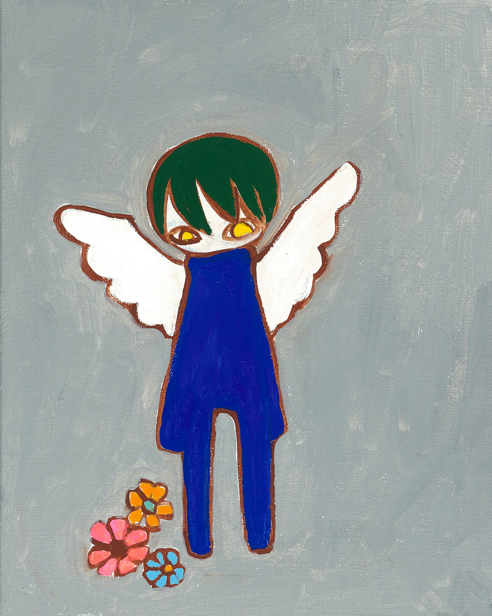 for an angel, death is a bloom.