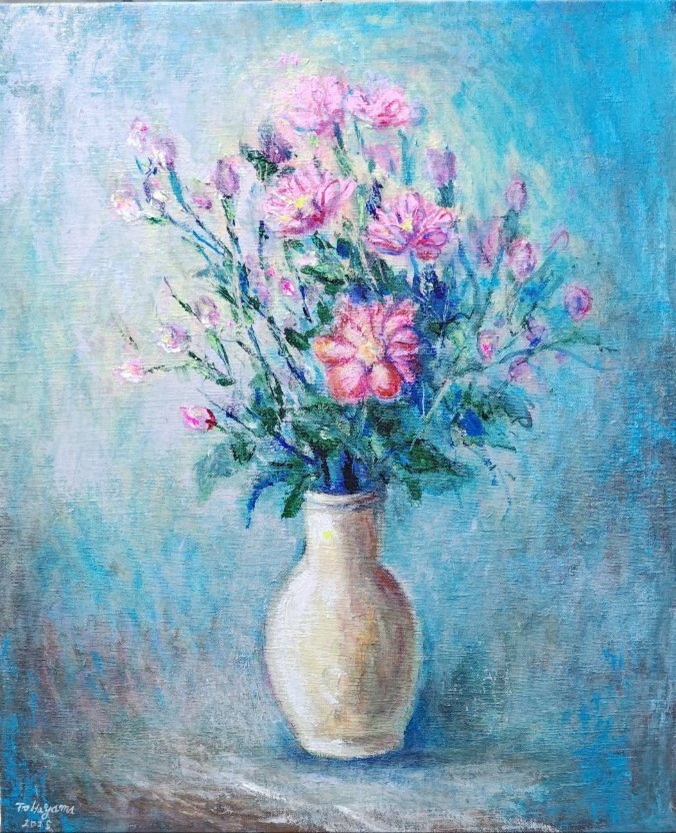 光の庭に咲く花