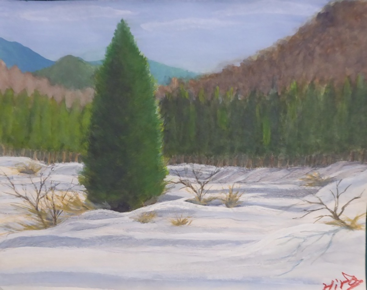 春を待つ開田高原