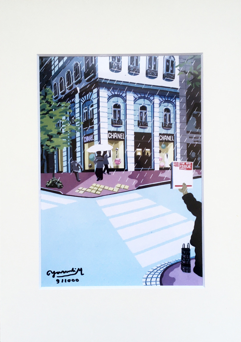 GINZAーデジタル複製画ー(9/1000)