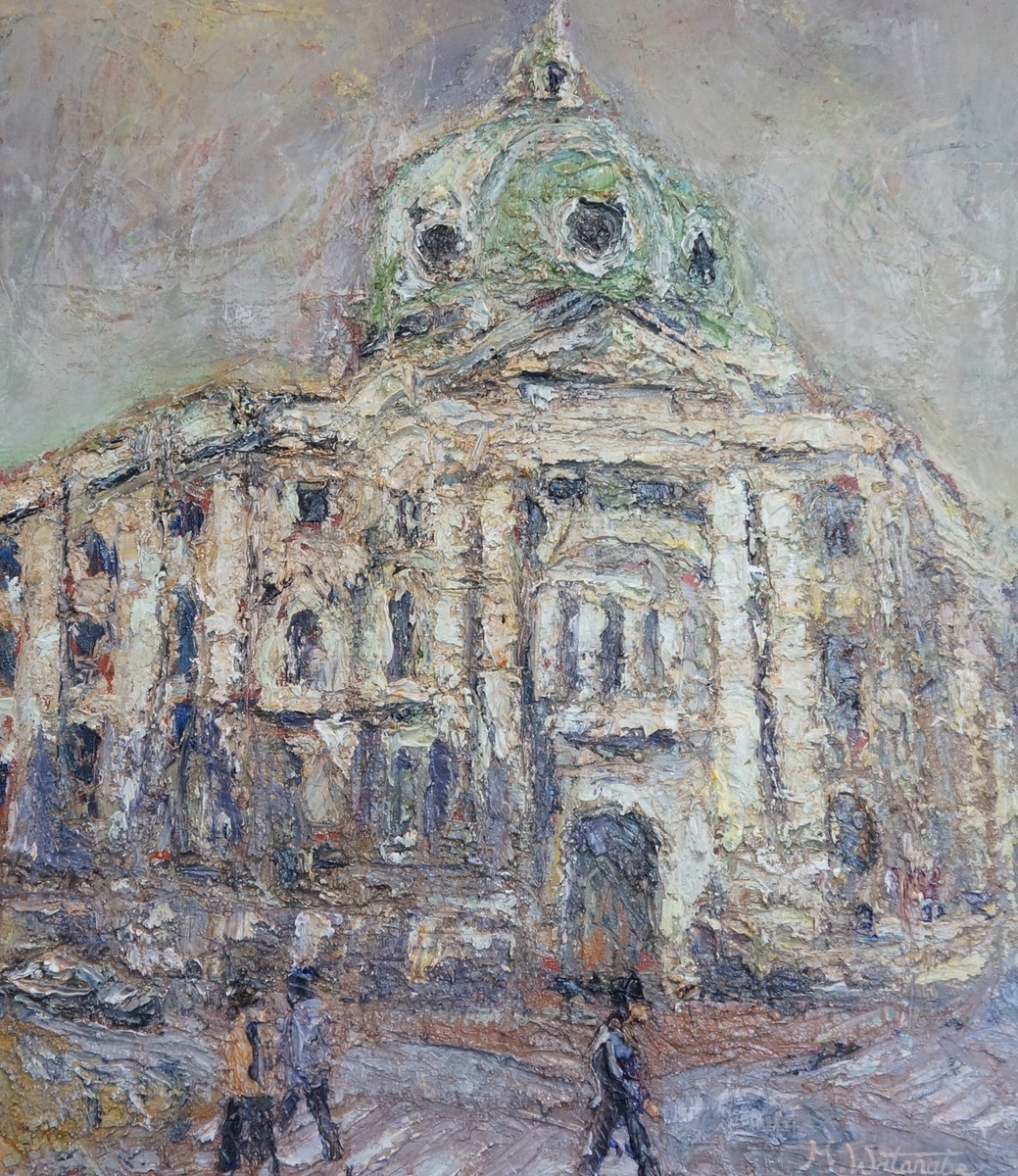 ドームのある風景