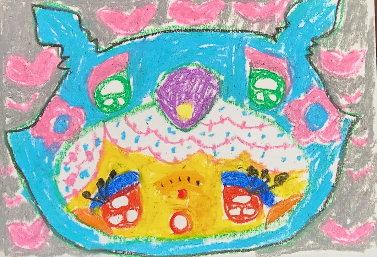 優しいおおかみさんにパクンされるおんなのこ