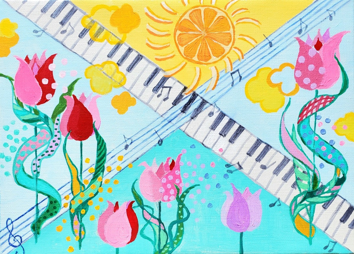 マーマレードの空とセロファンの花 2