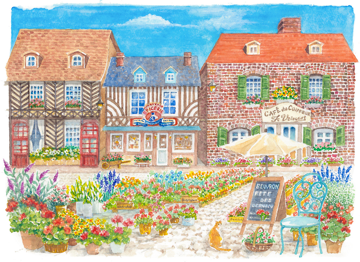 ヴーヴロンのゼラニューム祭り