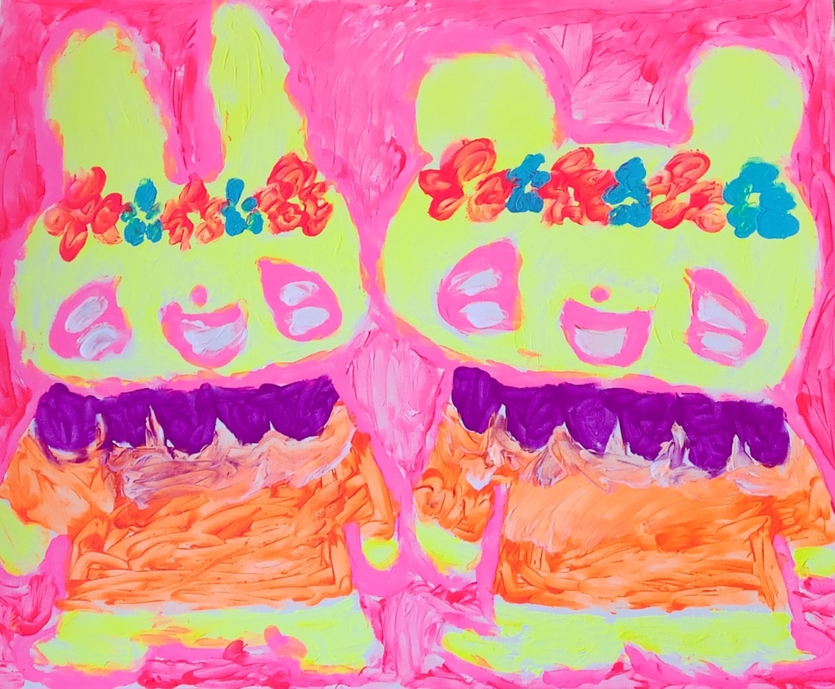 花かんむりうさぎとくま