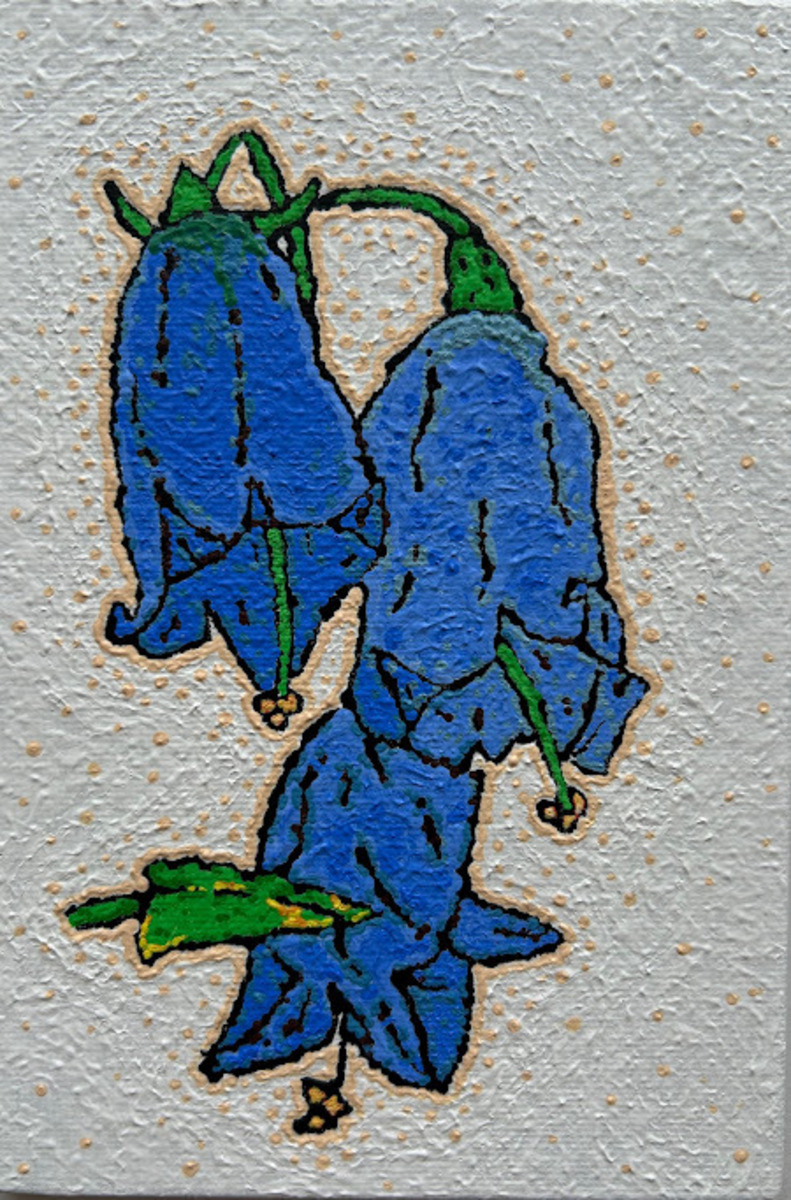 武尊山のツリガネニンジン