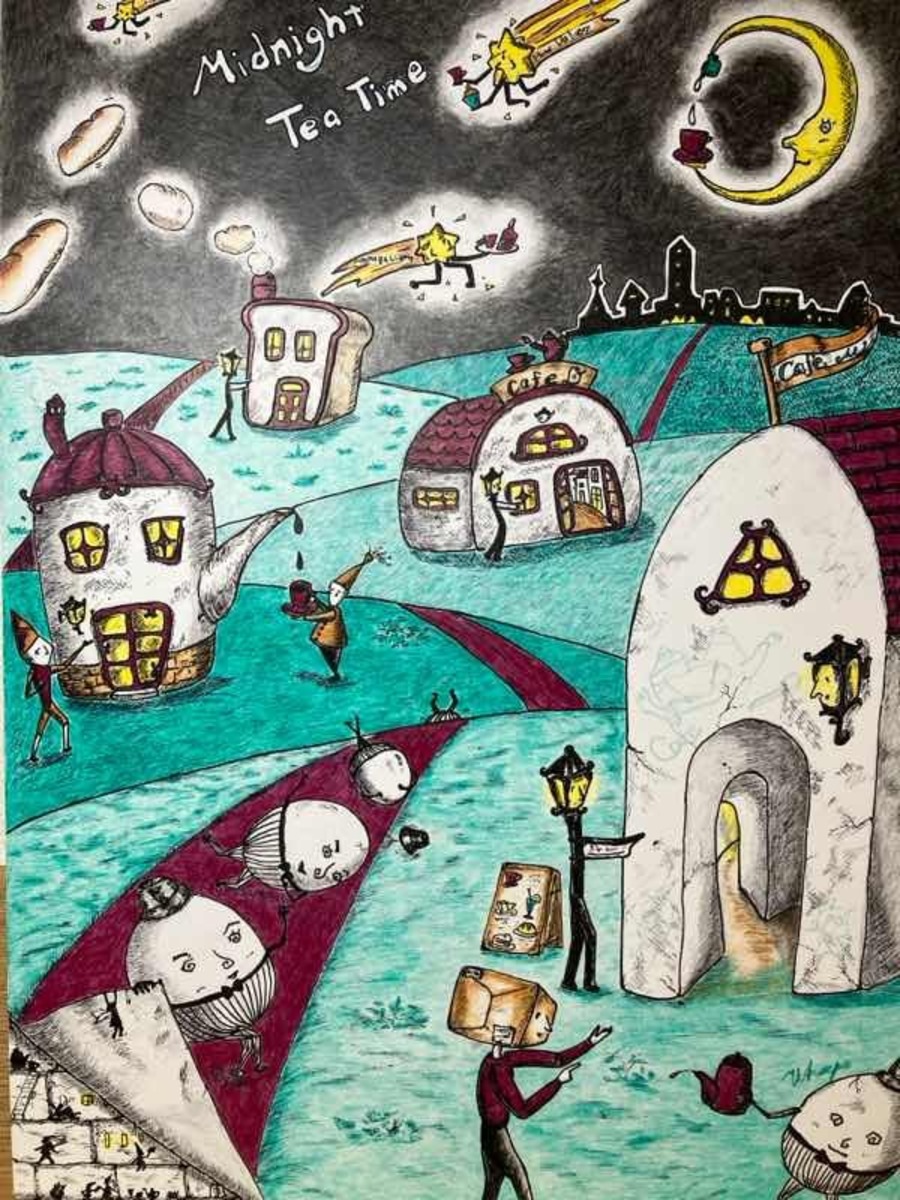 真夜中のティータイム