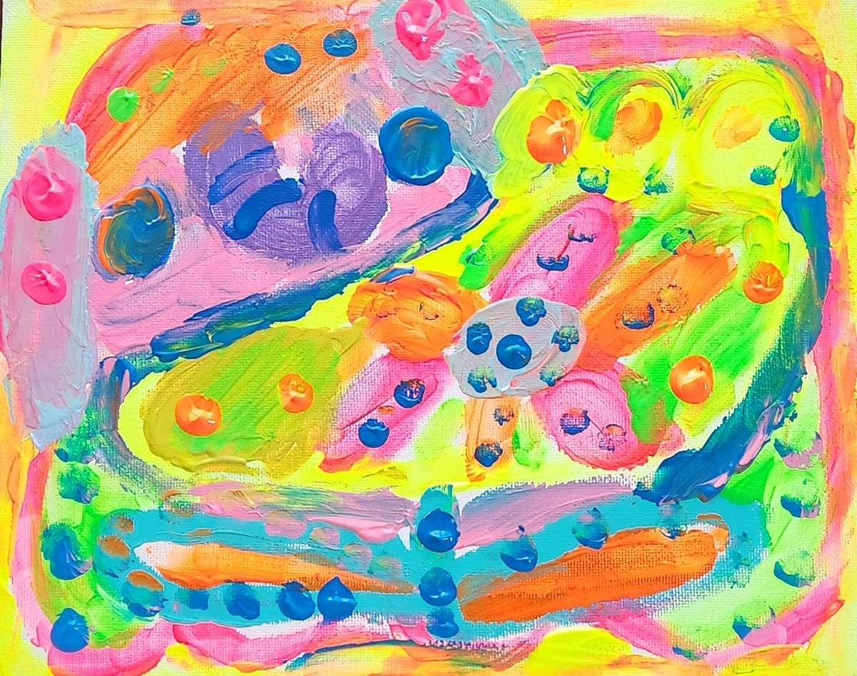 ぞうさんとドでかチューリップ