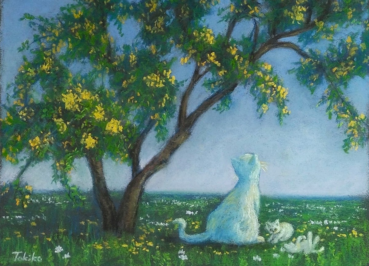 シャワーツリーの下で