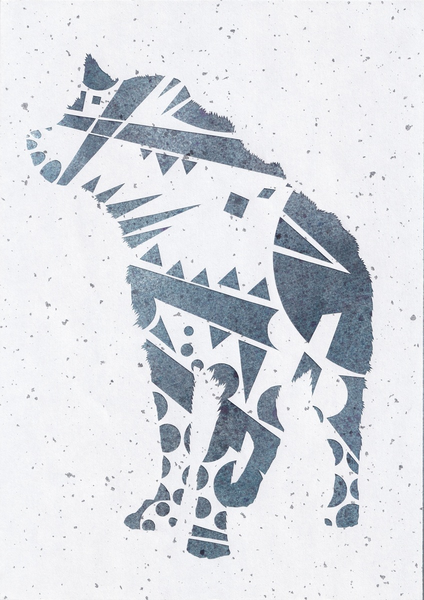 ある冬の日のハイエナ