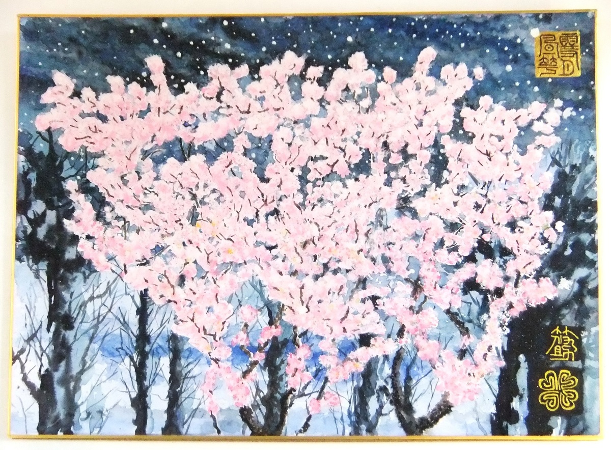 夜桜