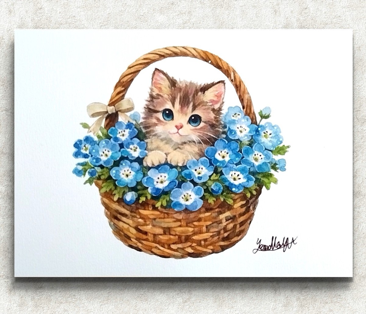 瑠璃空のバスケット