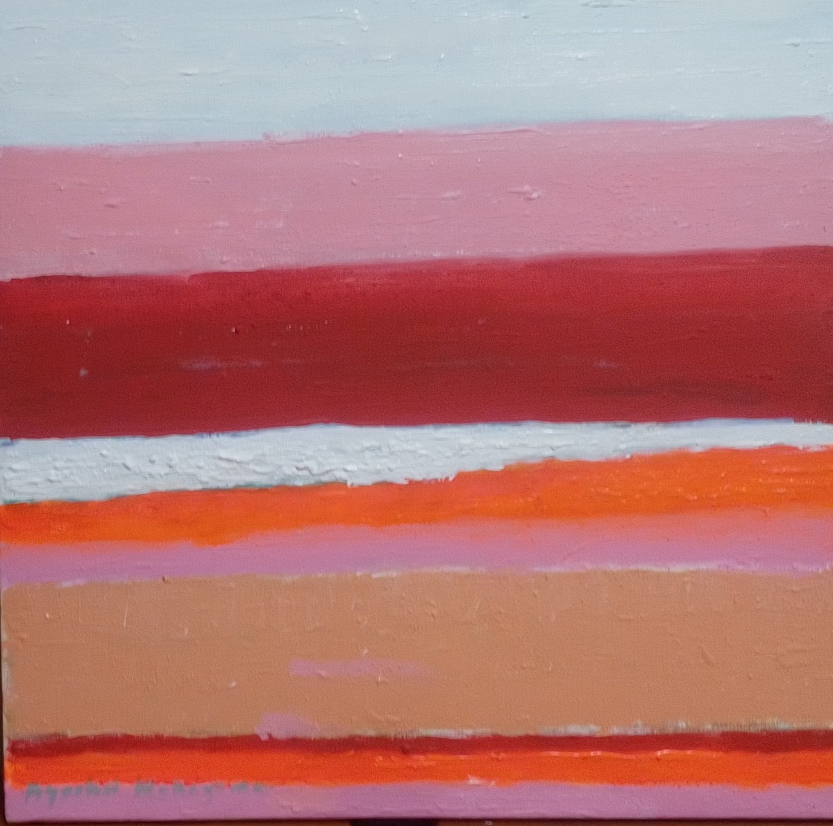 海の見える丘と空