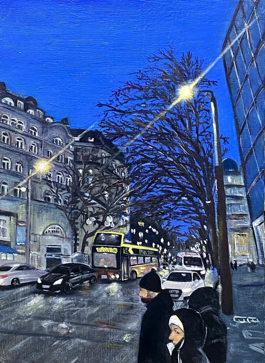 ケンジントンの夜景