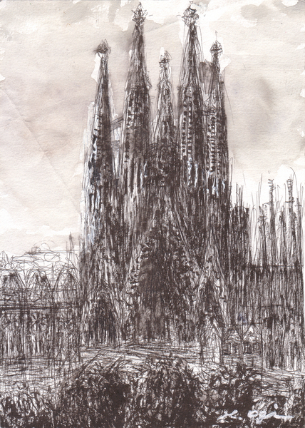 サグラダ・ファミリア」 by ヒロヒト｜Artmeter｜暮らしを彩るアートが