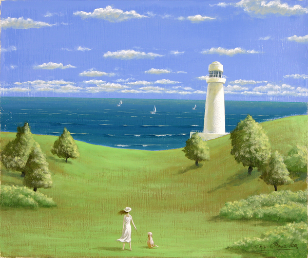 海の見える丘