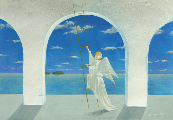 天使が降りてきた朝」 by 昇｜Artmeter｜暮らしを彩るアートが、きっと