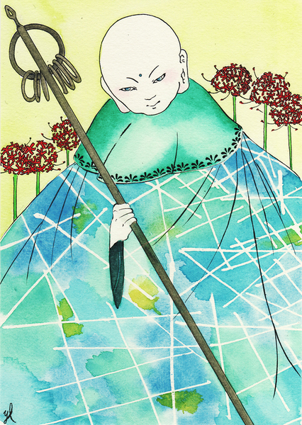 地蔵-錫杖-