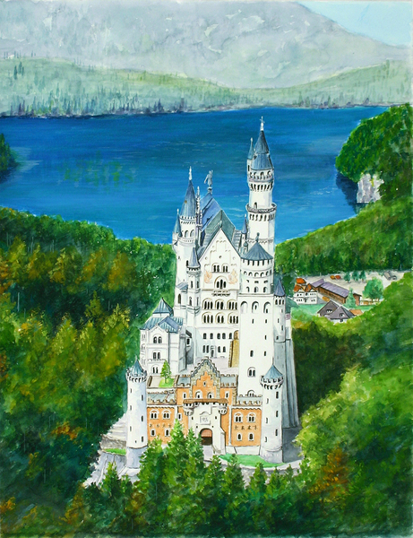 白亜の城