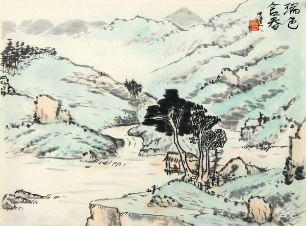 瑞色含春」 by 酔墨画家｜Artmeter｜暮らしを彩るアートが、きっと見つかる