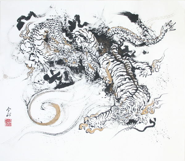 龍虎図(2005.11)
