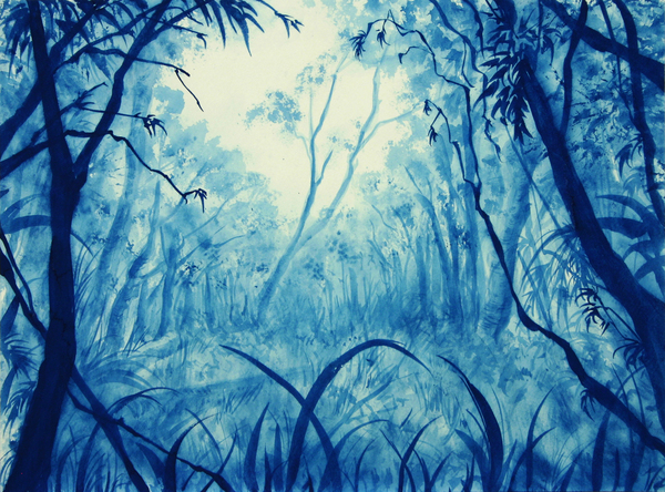 風景画 陽の光 Senri Art Meter